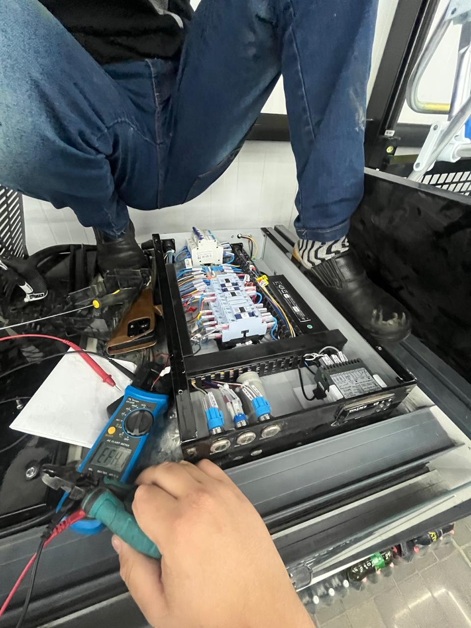 Manutenção em câmara fria